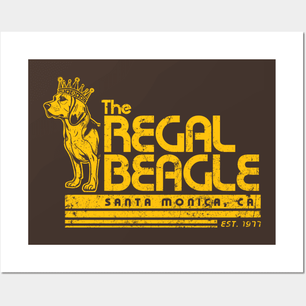 The regal Beagle Wall Art by MindsparkCreative